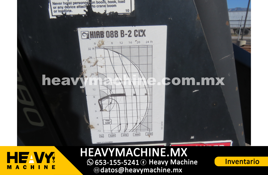 Grúa Articulada 2007 Freightliner M2 106